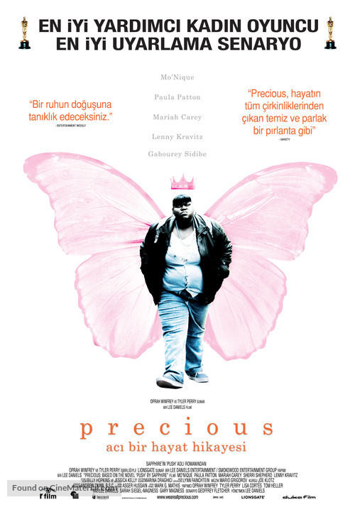 Precious: Based on the Novel Push by Sapphire - Turkish Movie Poster