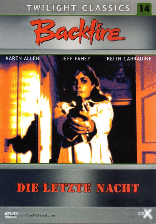 Backfire - German DVD movie cover