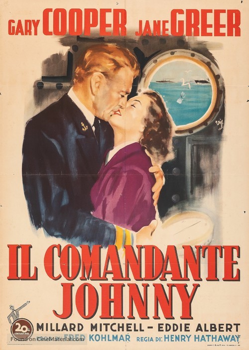 You&#039;re in the Navy Now - Italian Movie Poster