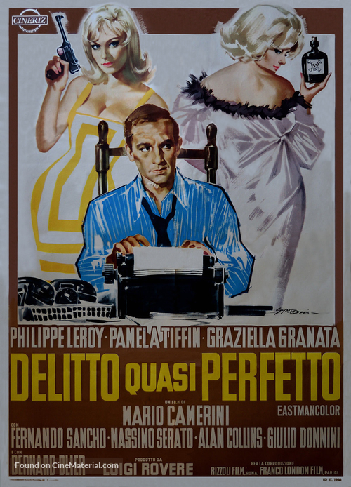 Delitto quasi perfetto - Italian Movie Poster