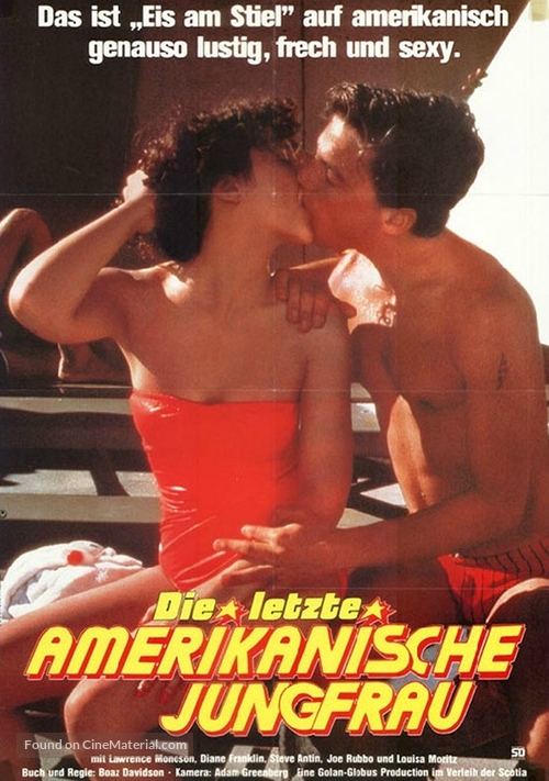 The Last American Virgin - German Movie Poster
