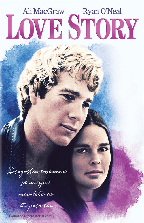 Love Story - Romanian DVD movie cover