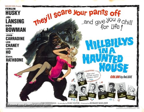 Hillbillys in a Haunted House - Movie Poster