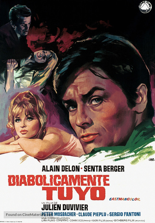 Diaboliquement v&ocirc;tre - Spanish Movie Poster