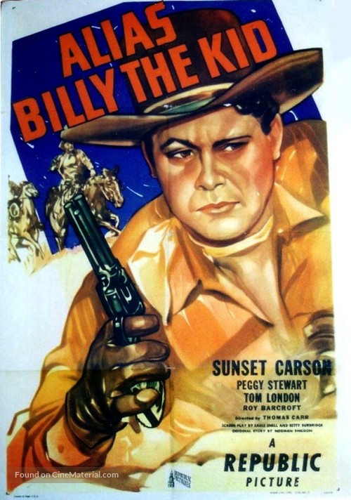 Alias Billy the Kid - Movie Poster