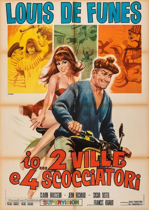 Nous irons &agrave; Deauville - Italian Movie Poster