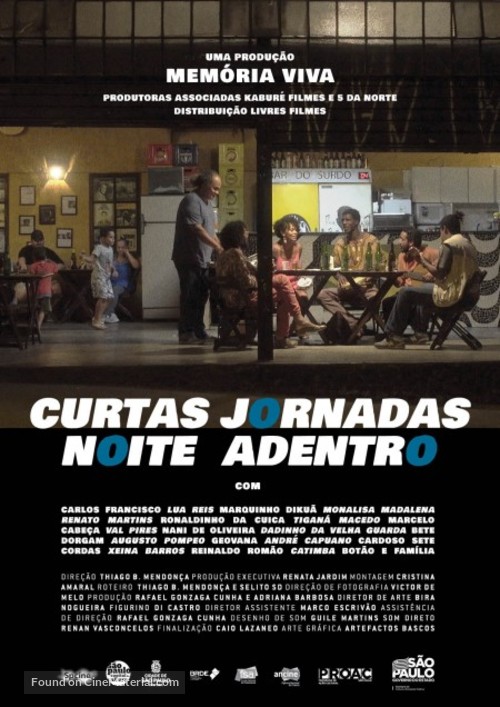 Curtas Jornadas Noite Adentro - Brazilian Movie Poster