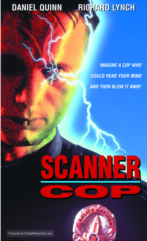 Scanner Cop - British VHS movie cover
