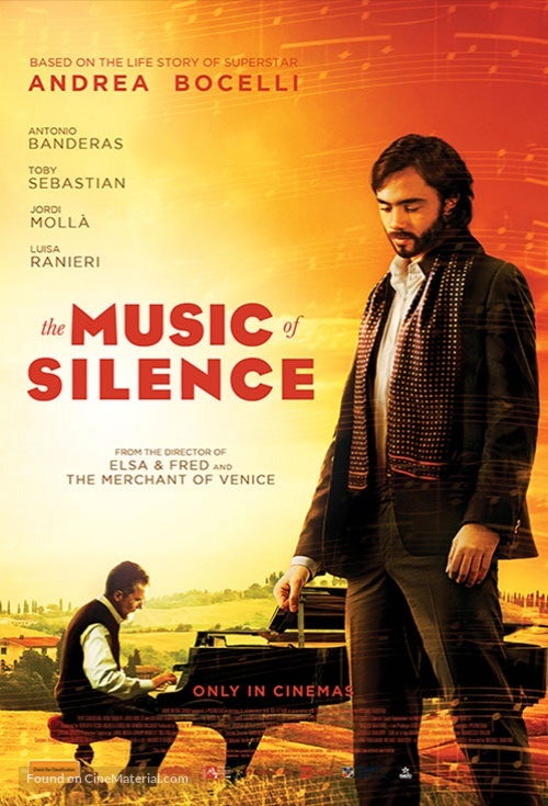 La musica del silenzio - Australian Movie Poster