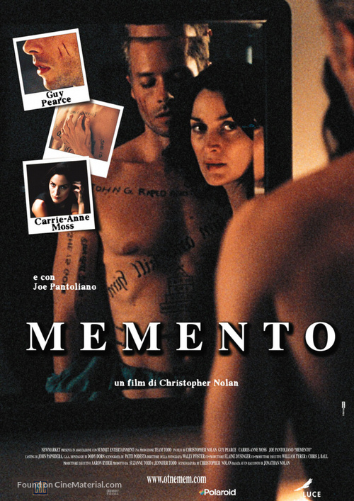 Memento - Italian Movie Poster