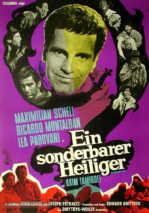 The Reluctant Saint - German Movie Poster
