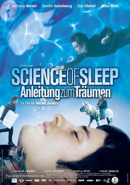 La science des r&ecirc;ves - German Movie Poster