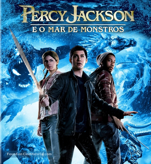 Percy Jackson: Sea of Monsters - Brazilian Blu-Ray movie cover