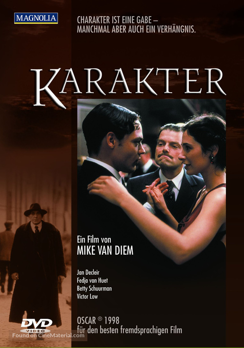 Karakter - German DVD movie cover