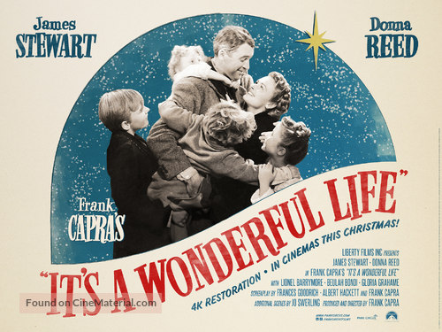 It&#039;s a Wonderful Life - British Movie Poster