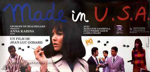 Made in U.S.A. - French Movie Poster