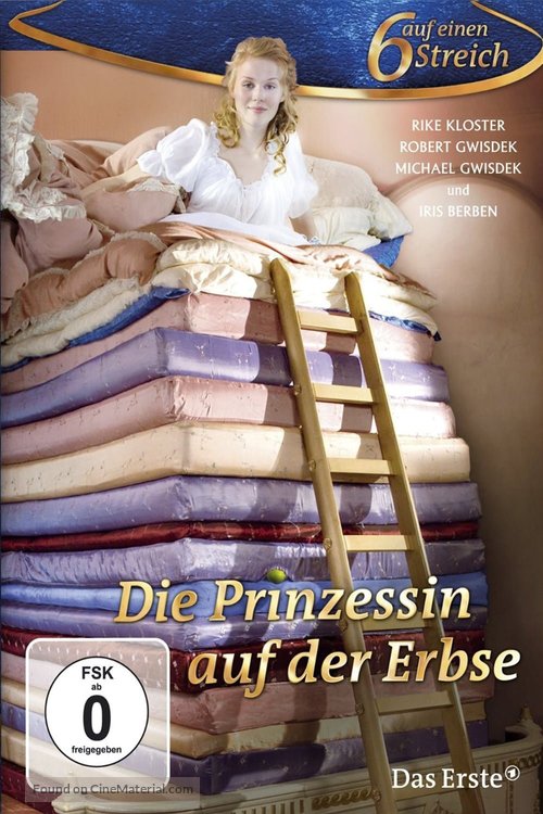 De prinses op de erwt - German DVD movie cover