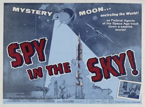Spy in the Sky! - British Movie Poster