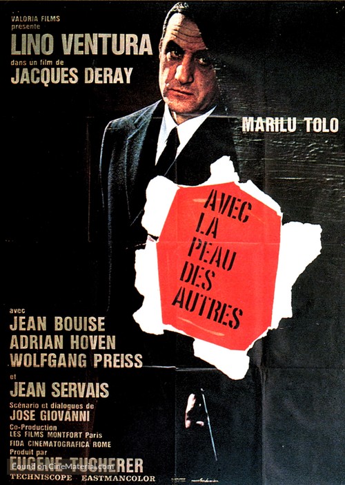 Avec la peau des autres - French Movie Poster