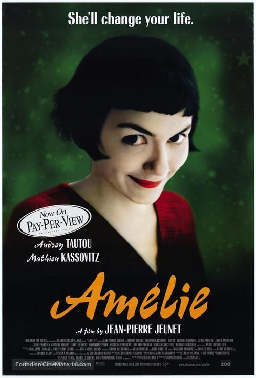Le fabuleux destin d'Amélie Poulain (2001) movie poster