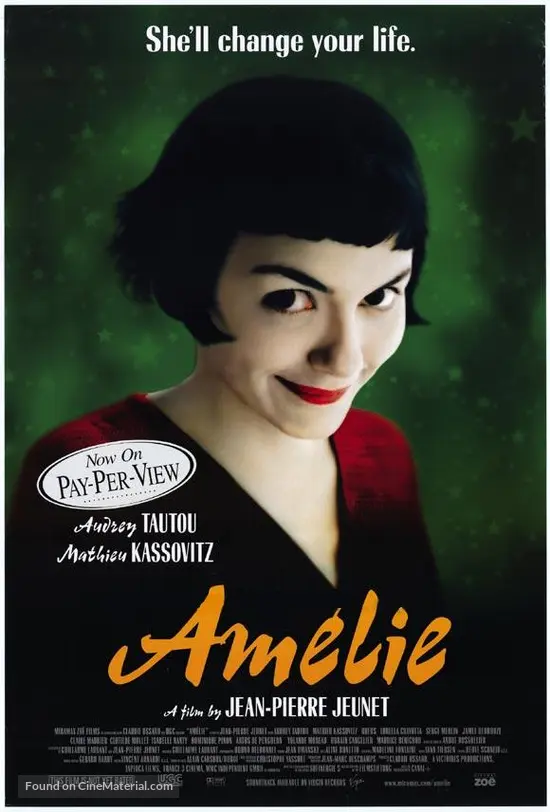 Le fabuleux destin d'Amélie Poulain (2001) movie poster Le fabuleux destin d'Amélie Poulain (2001) movie poster