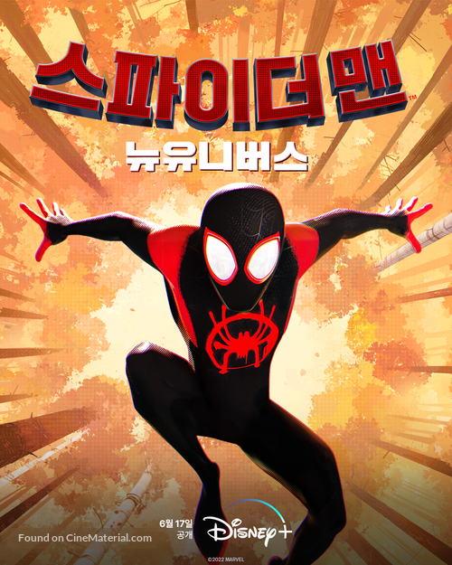 Spider-Man: Into the Spider-Verse - South Korean Movie Poster