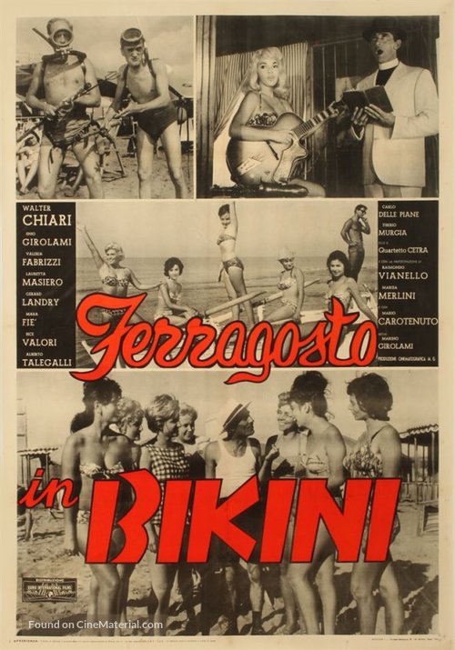 Ferragosto in bikini - Italian Movie Poster