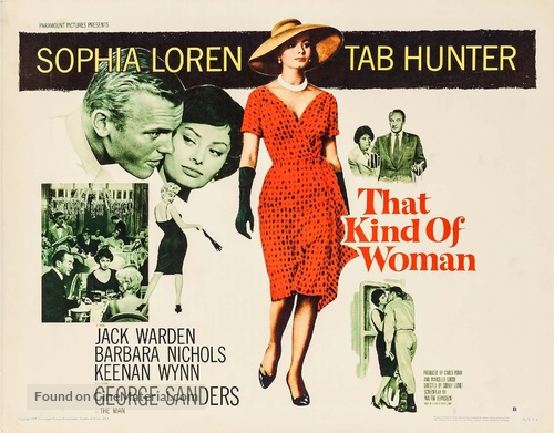 That Kind of Woman - Movie Poster