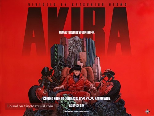 Akira - British Movie Poster