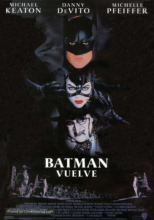 Batman Returns - Spanish Movie Poster