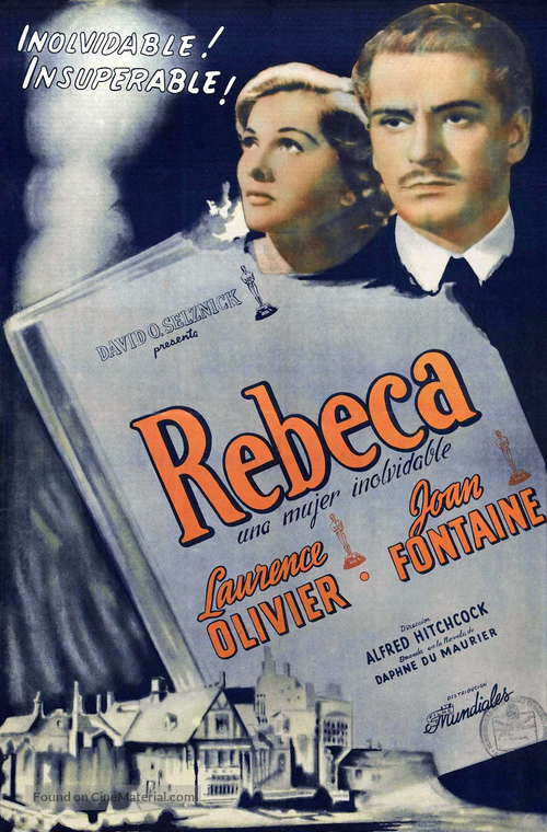 Rebecca - Argentinian Movie Poster