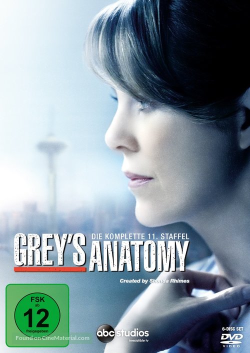 &quot;Grey&#039;s Anatomy&quot; - German DVD movie cover