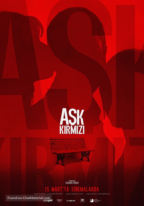 Ask Kirmizi - Turkish Movie Poster