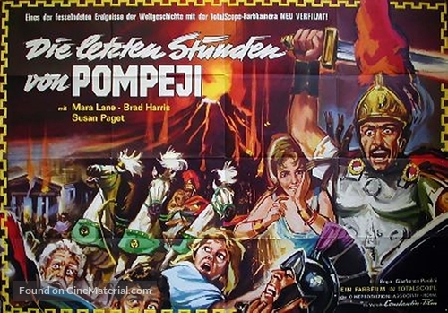 Anno 79: La distruzione di Ercolano - German Movie Poster