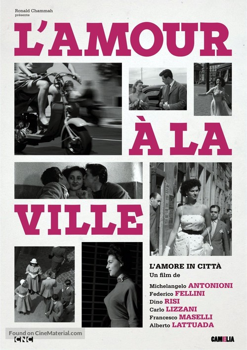 Amore in citt&agrave;, L&#039; - French Re-release movie poster