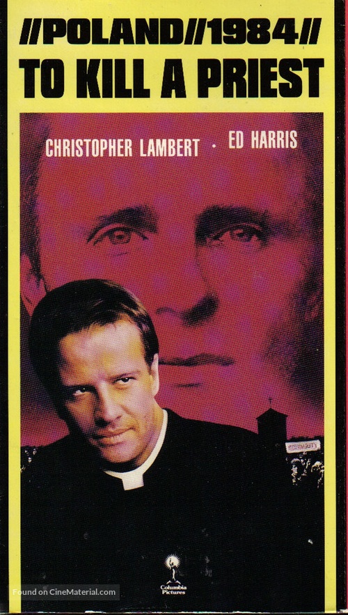 To Kill a Priest - VHS movie cover