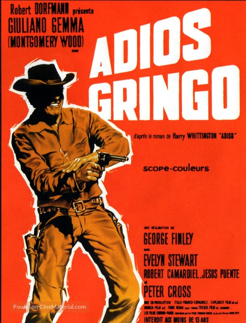 Adi&oacute;s gringo - French Movie Poster