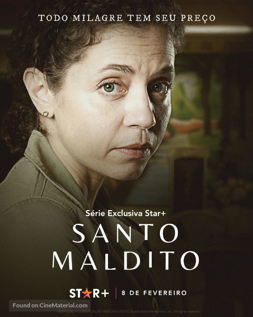 &quot;Santo Maldito&quot; - Brazilian Movie Poster