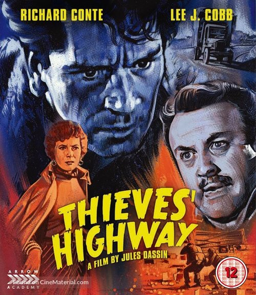 Thieves&#039; Highway - British Blu-Ray movie cover