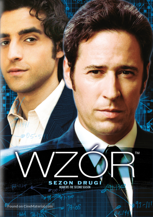 &quot;Numb3rs&quot; - Polish DVD movie cover