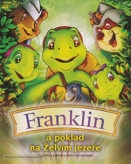 Franklin et le tr&eacute;sor du lac - Czech DVD movie cover