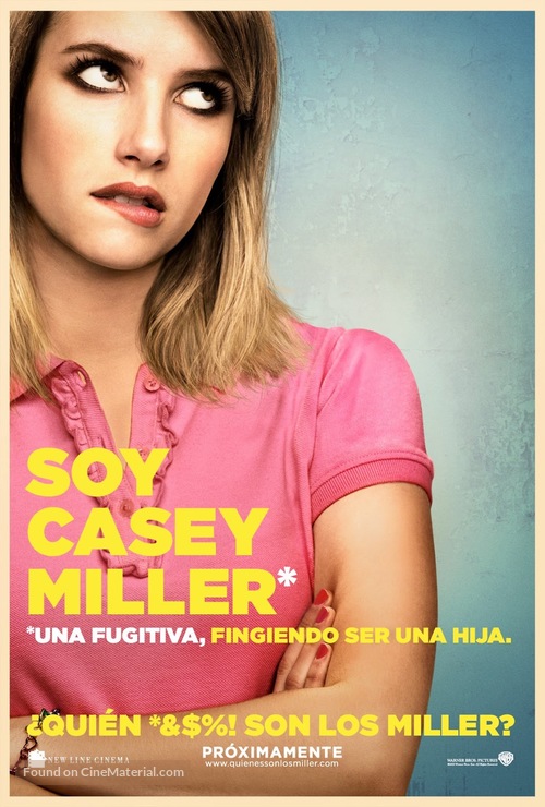 We&#039;re the Millers - Mexican Movie Poster