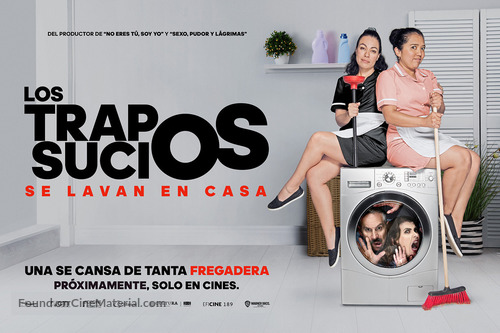 Los Trapos Sucios Se Lavan En Casa - Mexican Movie Poster