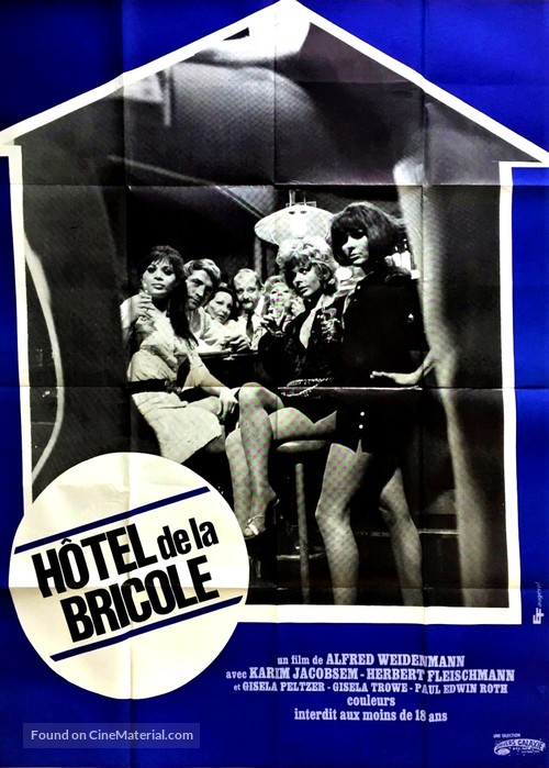 Das Freudenhaus - French Movie Poster