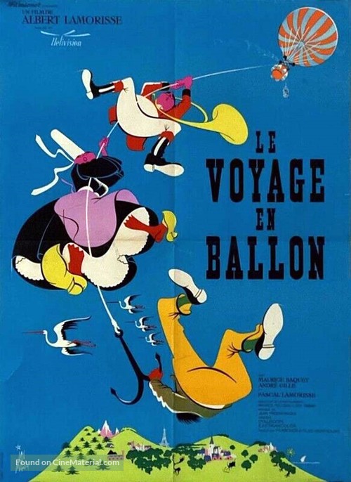 Le voyage en ballon - French Movie Poster