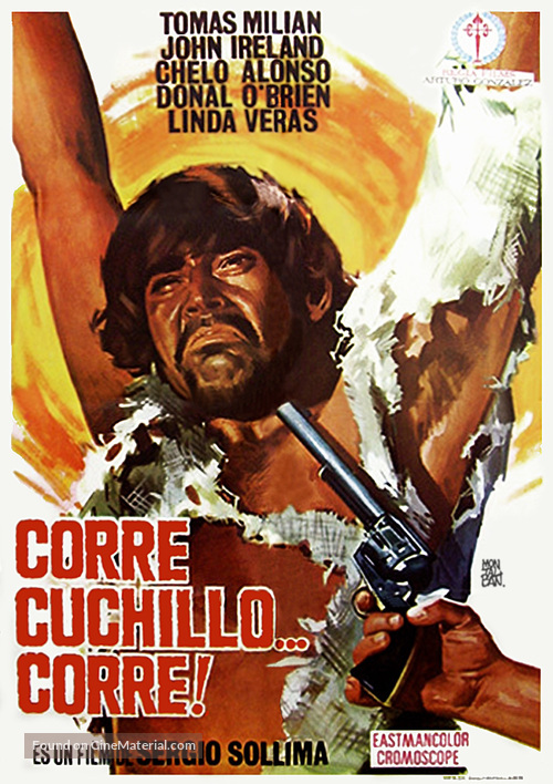 Corri uomo corri - Spanish Movie Poster