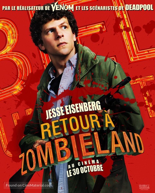 Zombieland: Double Tap - French Movie Poster