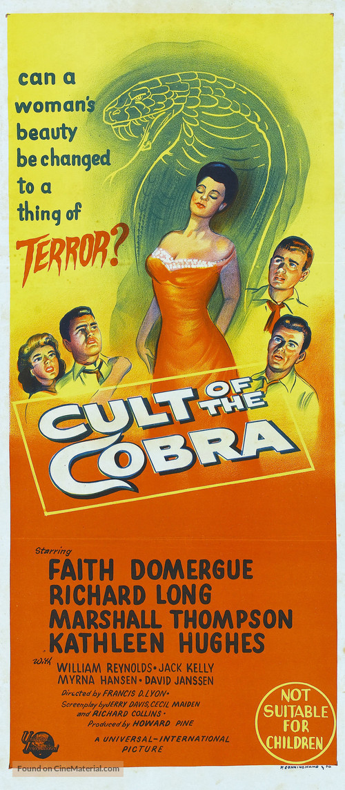 Cult of the Cobra - Australian Movie Poster