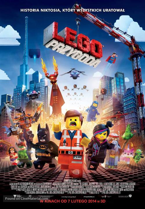The Lego Movie - Polish Movie Poster