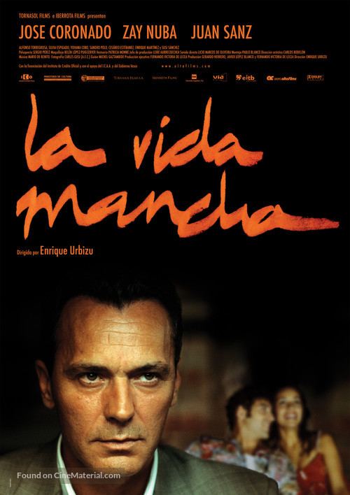 Vida mancha, La - Spanish Movie Poster